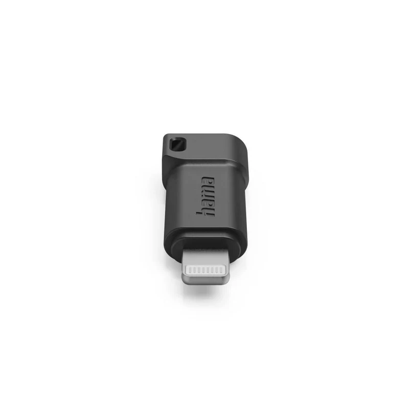 Hama USB-C auf Apple Lightning Adapter, MFI, Schwarz