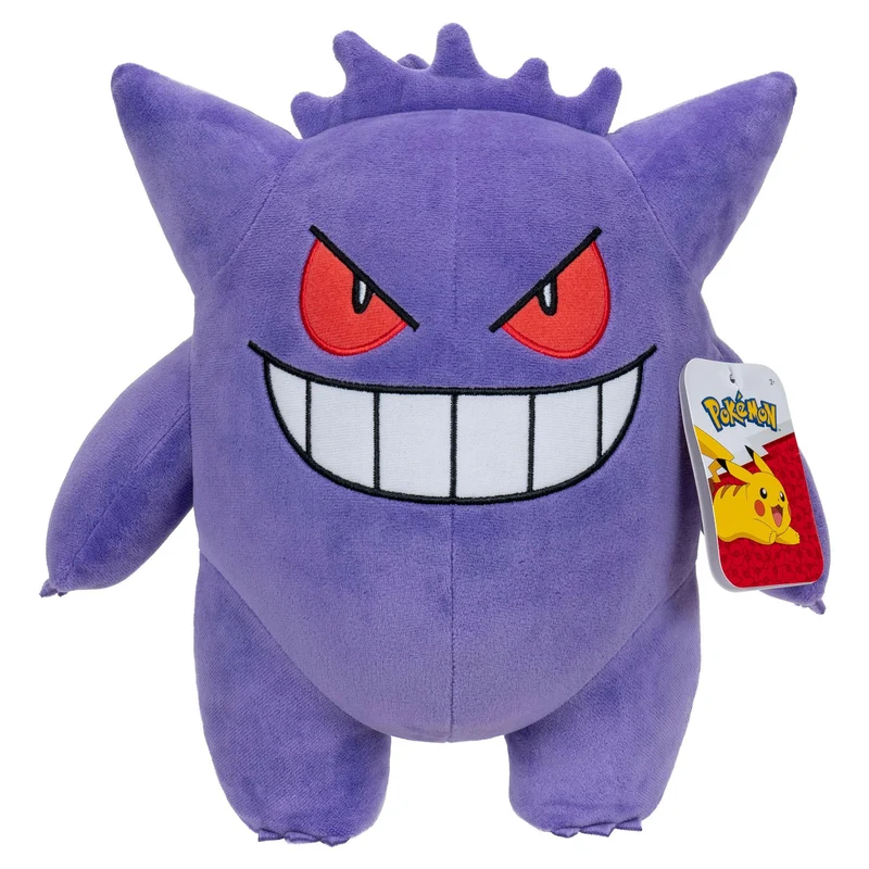 Pokémon Gengar Plüsch 30cm – Kuscheltier für Fans