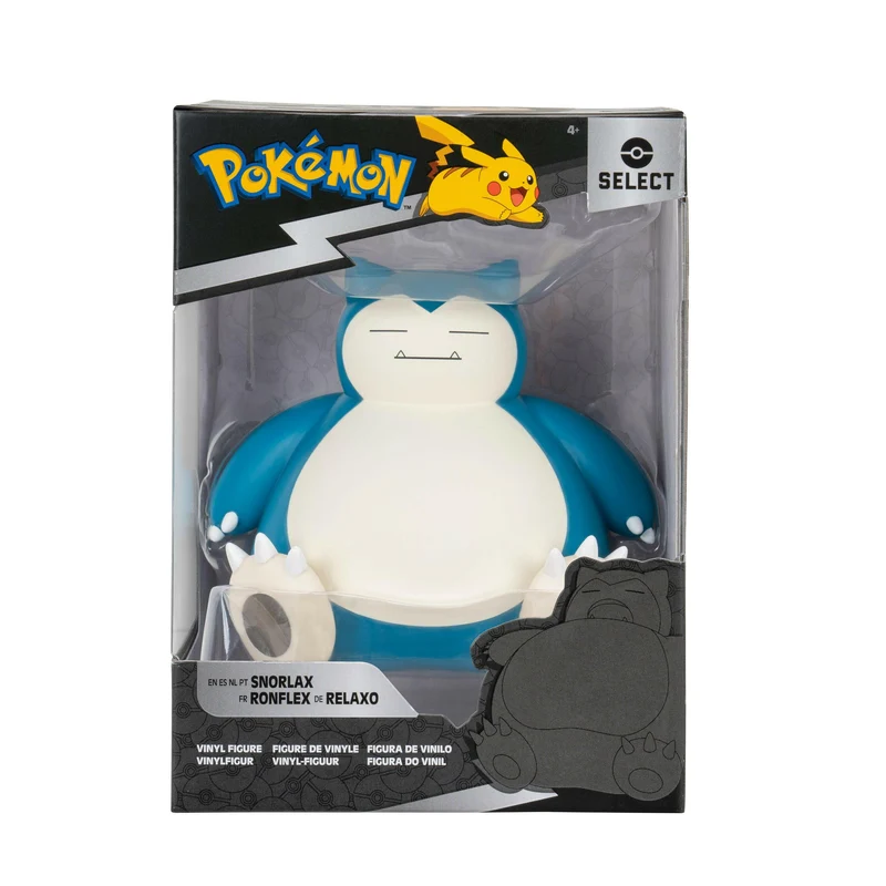 Pokémon Snorlax 10,2 cm Vinyl-Figur – Offizielles