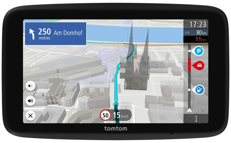 TomTom GO Navigator 2. Gen. 6 Zoll, Echtzeit-Traffic, Wi-Fi