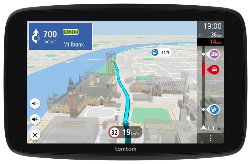 TomTom GO Camper Max Navi 7" HD-Display für Wohnmobile