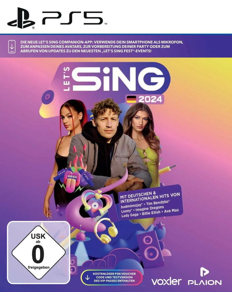 Ravenscourt Let's Sing 2024 PS5-Spiel VIP-Pass