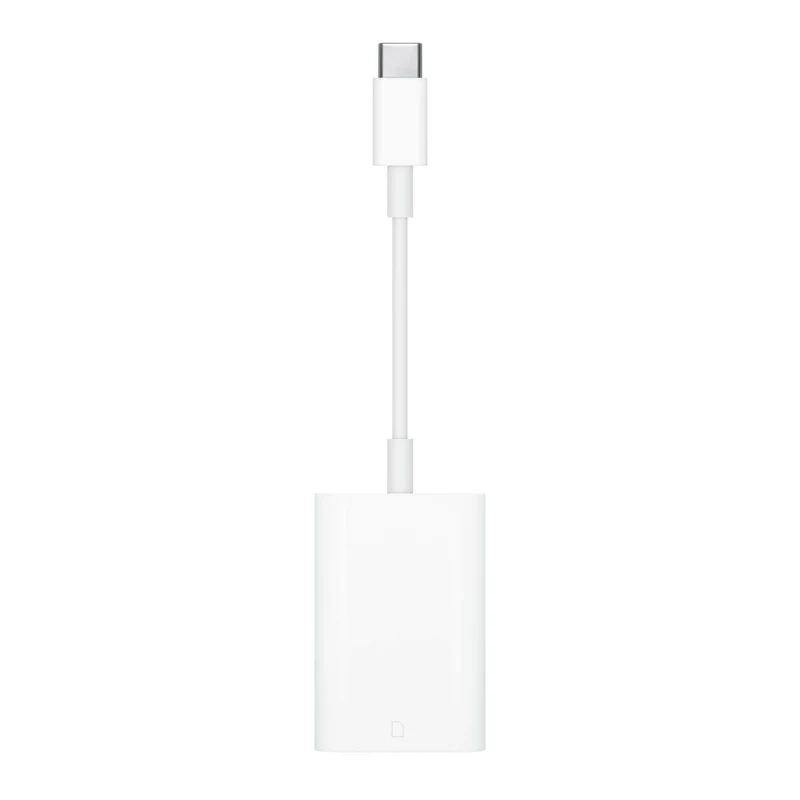 Apple USB-C Adapter SD-Kartenleser, Weiß für iPads iPhones