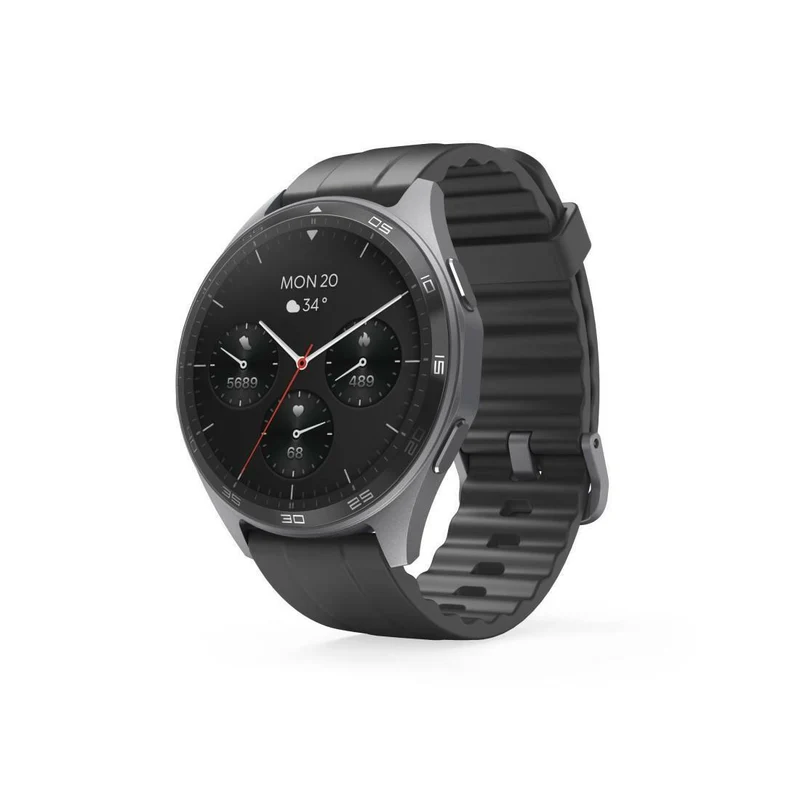 Hama Smartwatch 7010 AMOLED GPS 1.43" wasserdicht Schwarz