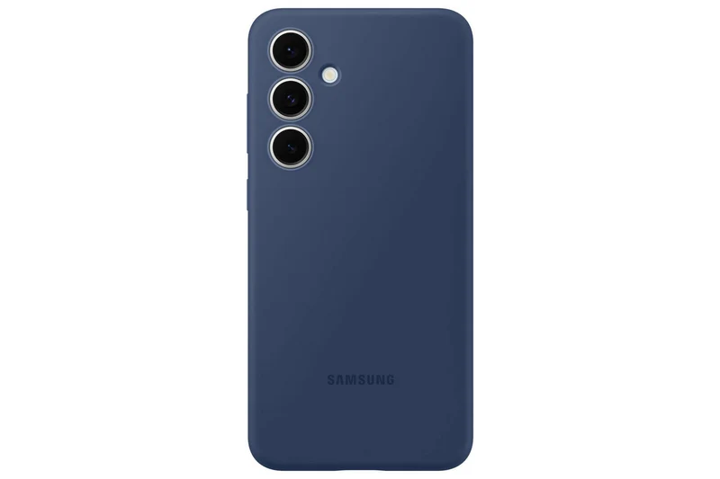Samsung Silicone Case EF-PS721 für Galaxy S24 FE, Blau