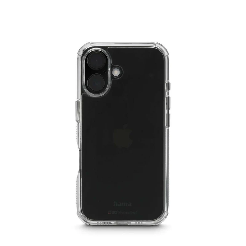 Hama iPhone 16 Handyhülle Extreme Protect, durchsichtig