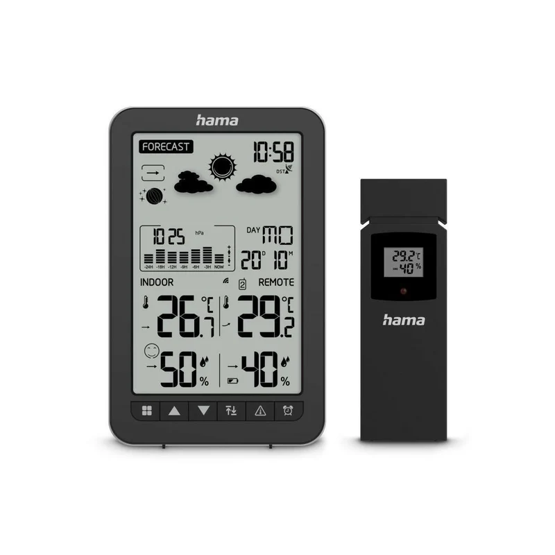Hama Wetterstation Ko Samui mit Außensensor & Funk