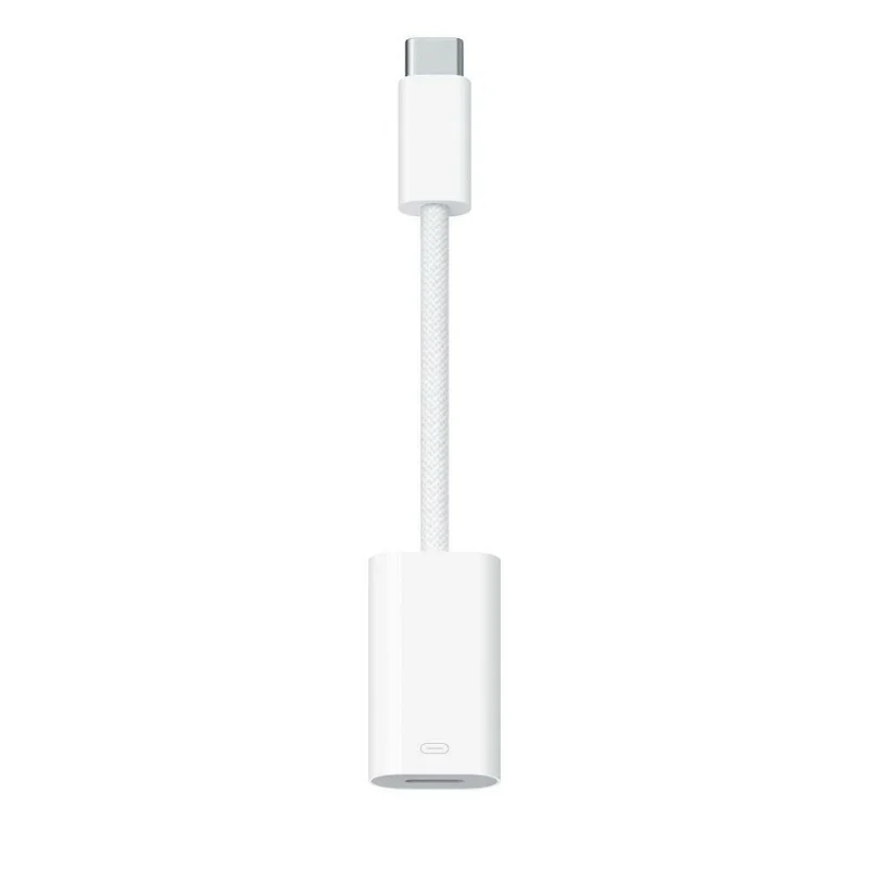 Apple USB-C Lightning Adapter, weiß, Auto-kompatibel