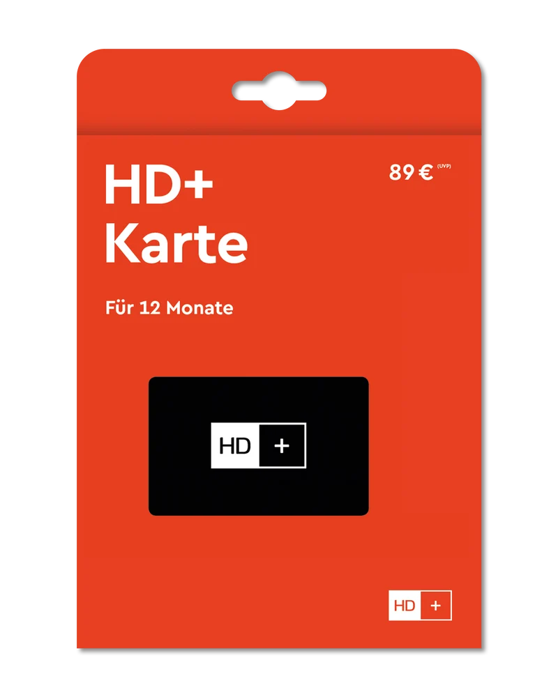 HD+ Modulkarte mit 12 Monaten HD Sender-Paket