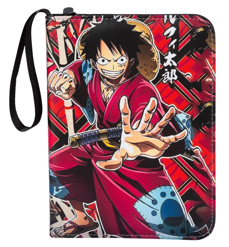 One Piece Ruffy Karten Album A5 rot - Für Kartenliebhaber