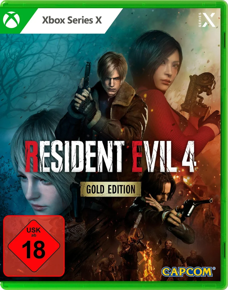 Resident Evil 4 Gold Edition Xbox Series X-Spiel Adventure