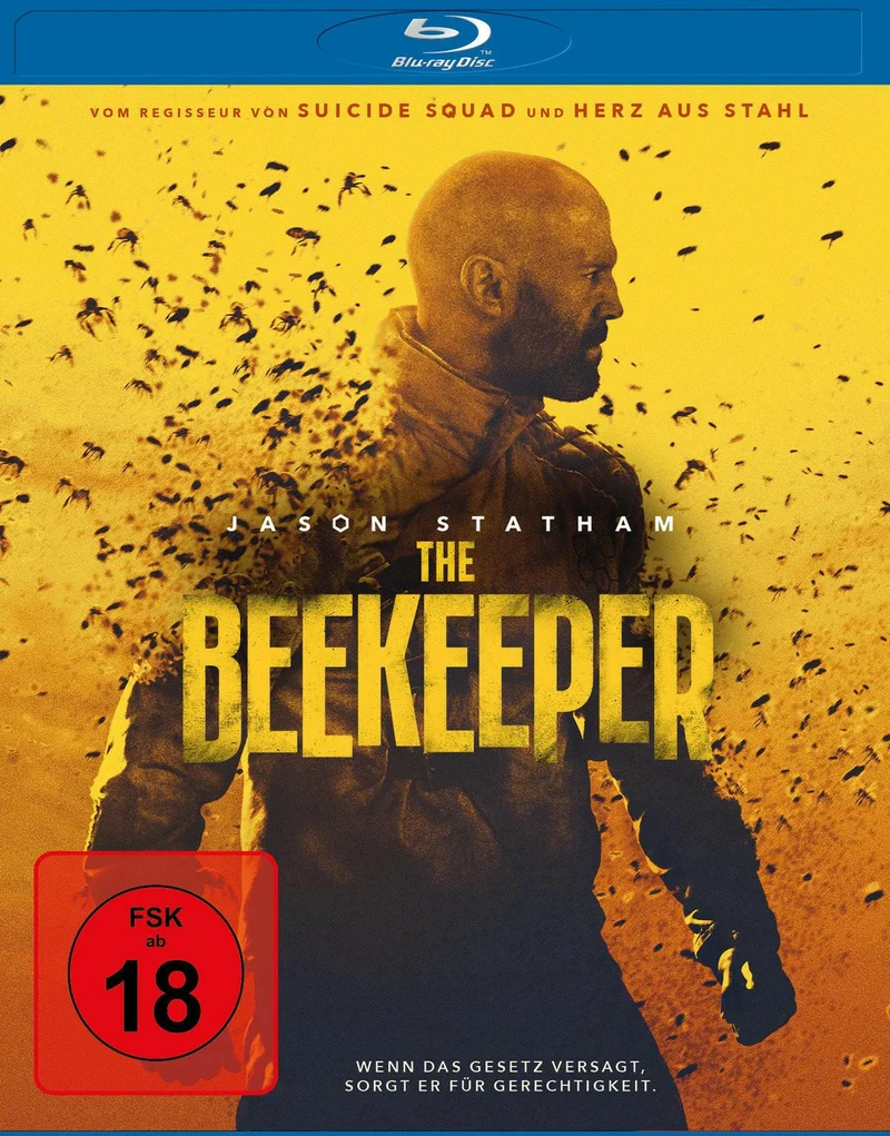 The Beekeeper Blu-ray Action Thriller - Jason Statham - USA