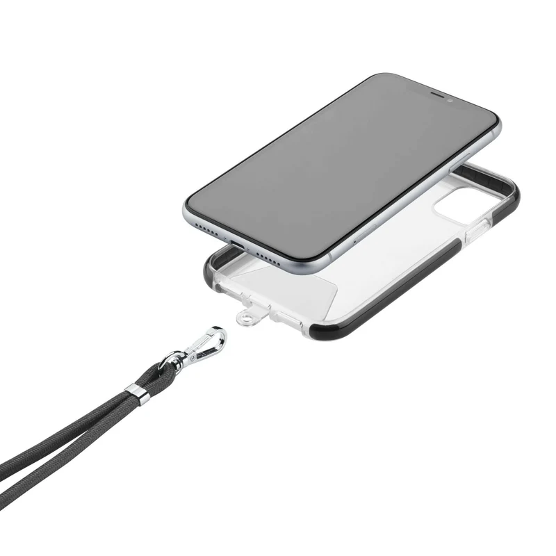 CellularLine Universal Lace Halsband für Smartphones schwarz