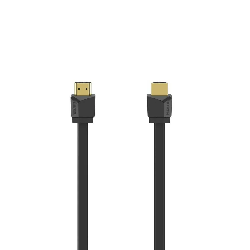 Hama HDMI-Kabel 4K, High Speed, 1,5m, flach, Ethernet