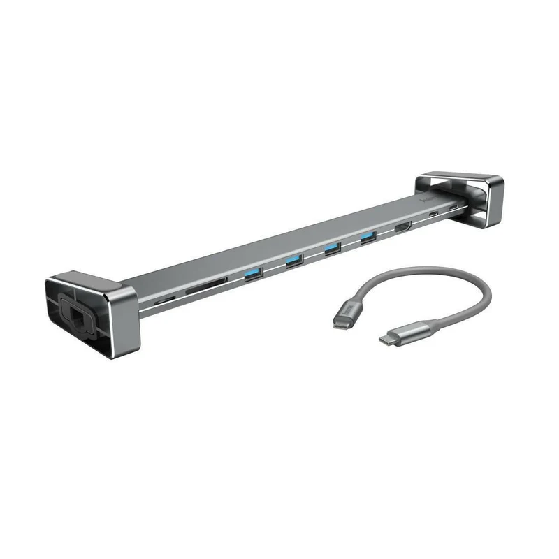 Hama USB-C Dockingstation 9 Ports 4K Hub für Büro/Homeoffice