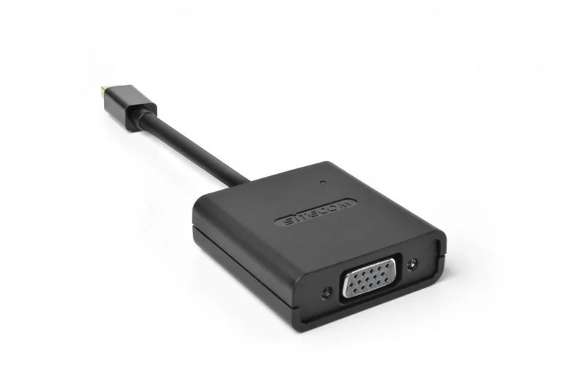 Sitecom CN-345 Mini DisplayPort auf VGA Adapter, Schwarz