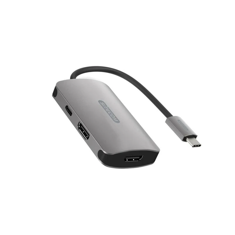 Sitecom CN-398 USB-C auf 2xHDMI Adapter mit Power Delivery