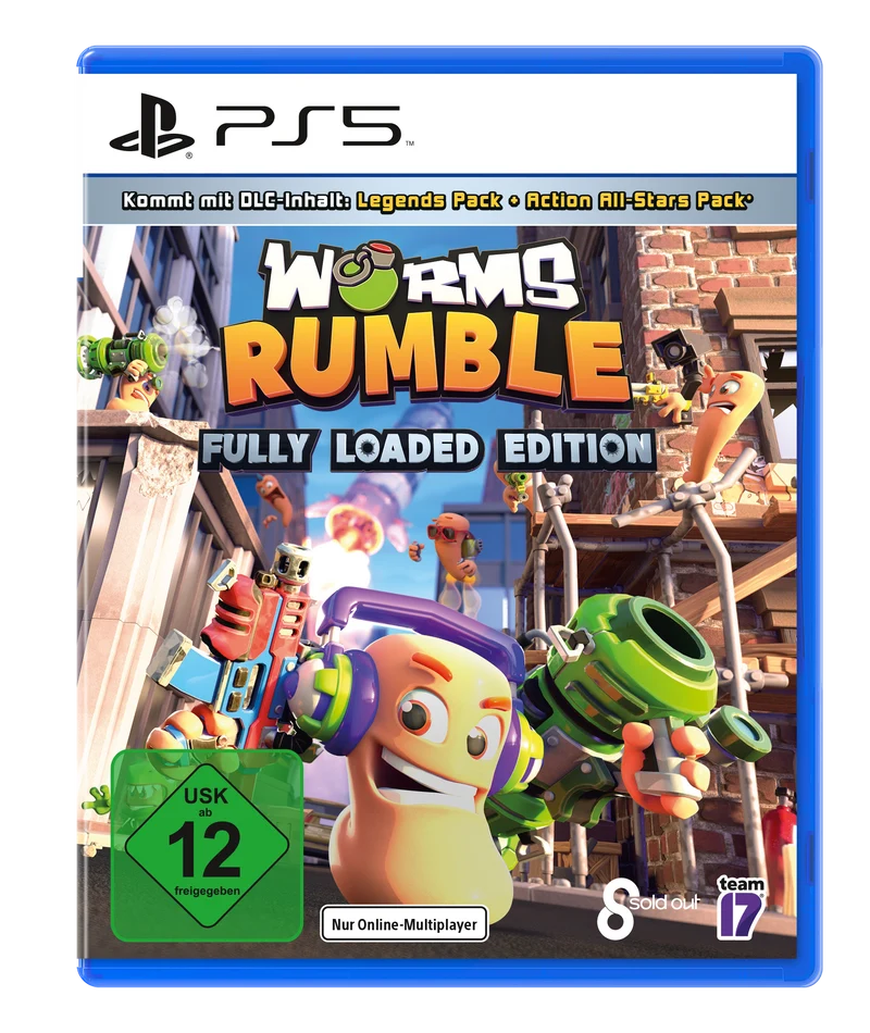 Sold Out Worms Rumble PS5-Spiel Blu-ray, USK 12