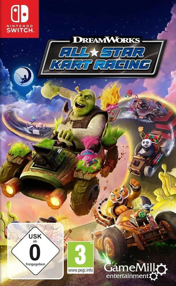 GameMill DreamWorks All-Star Kart Racing Nintendo Switch