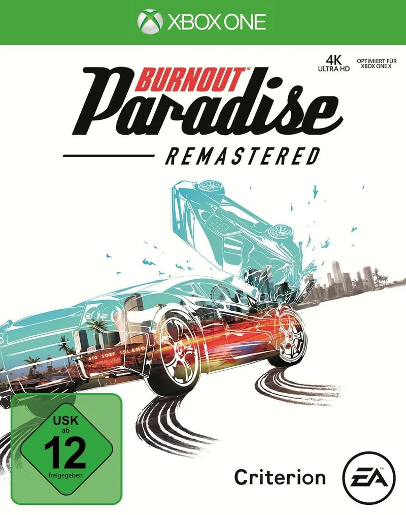 Burnout Paradise Remaster - Xbox One Rennspiel, ab 12 Jahren