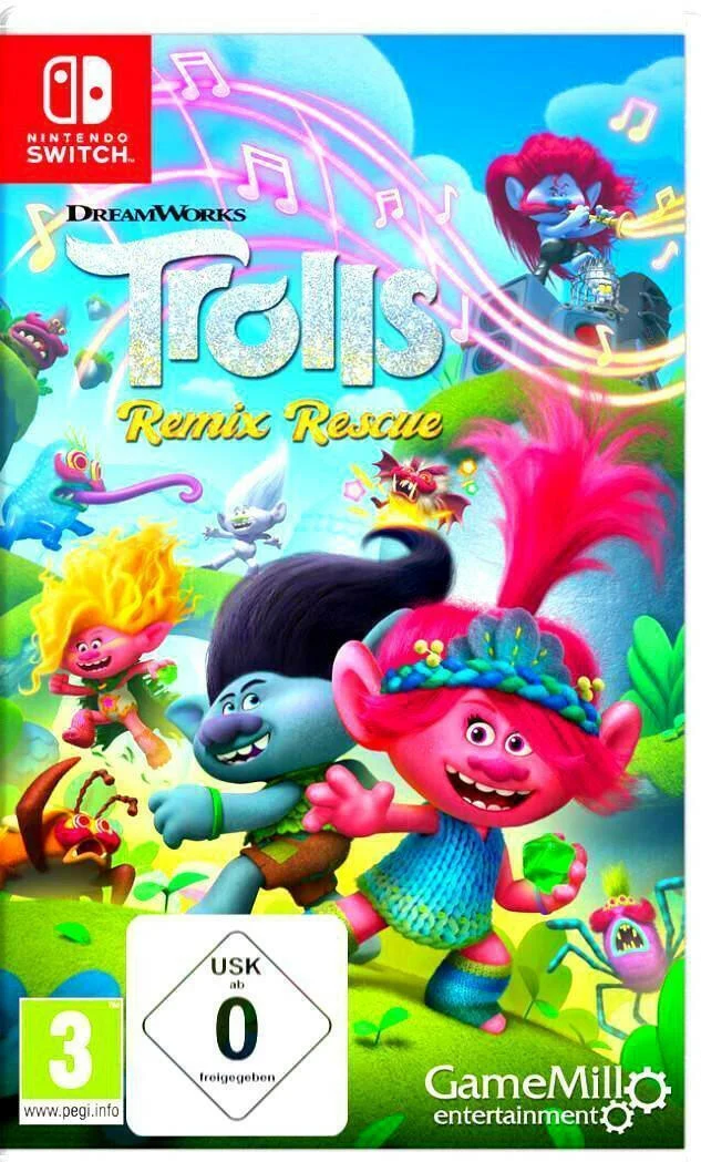DreamWorks Trolls Nintendo Switch-Spiel: Remix Rescue