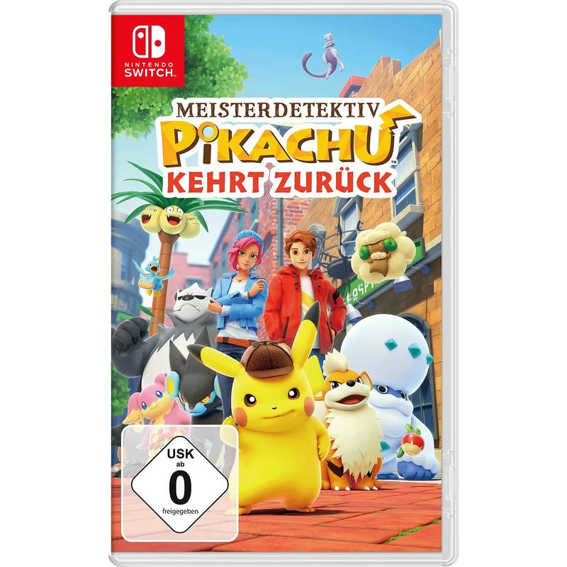 Nintendo Detective Pikachu Returns Switch Game ESRB: E