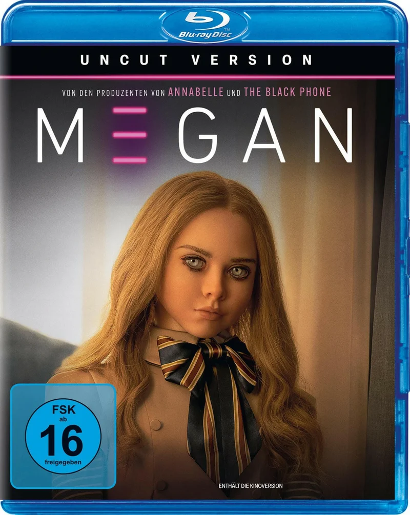 M3GAN Blu-ray Horror Thriller