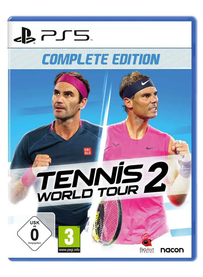 BigBen Tennis World Tour 2 PS5-Spiel mit 38 Profis