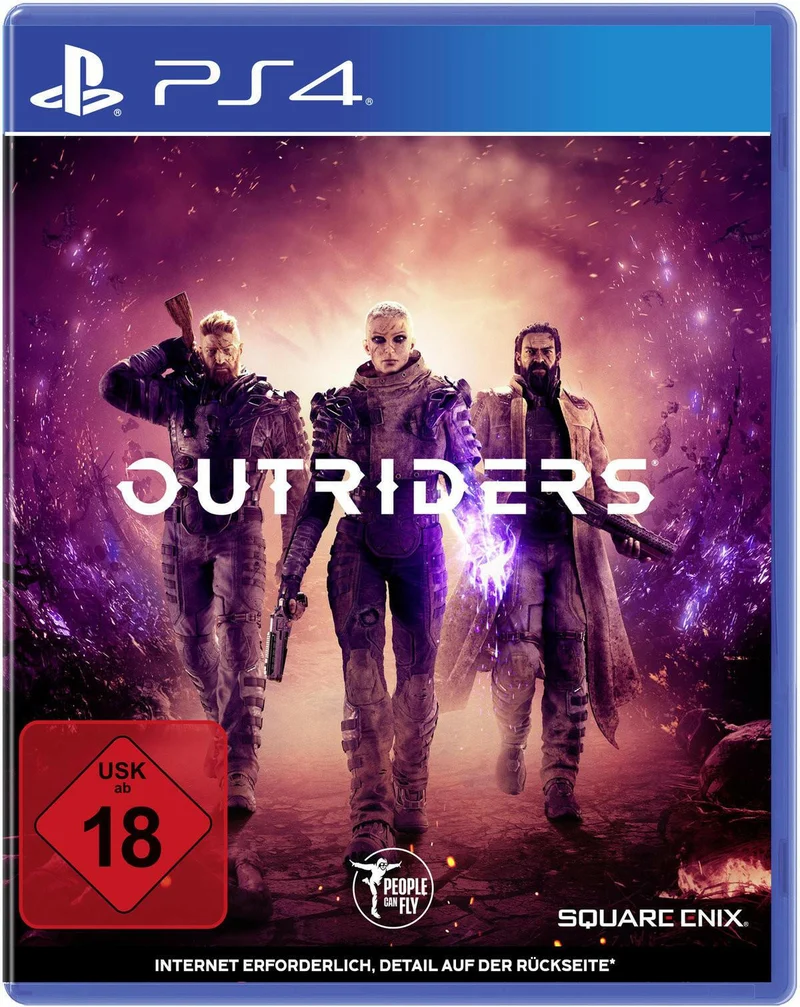 Outriders PS4-Game – Action-RPG, 4 Klassen, Koop-Modus