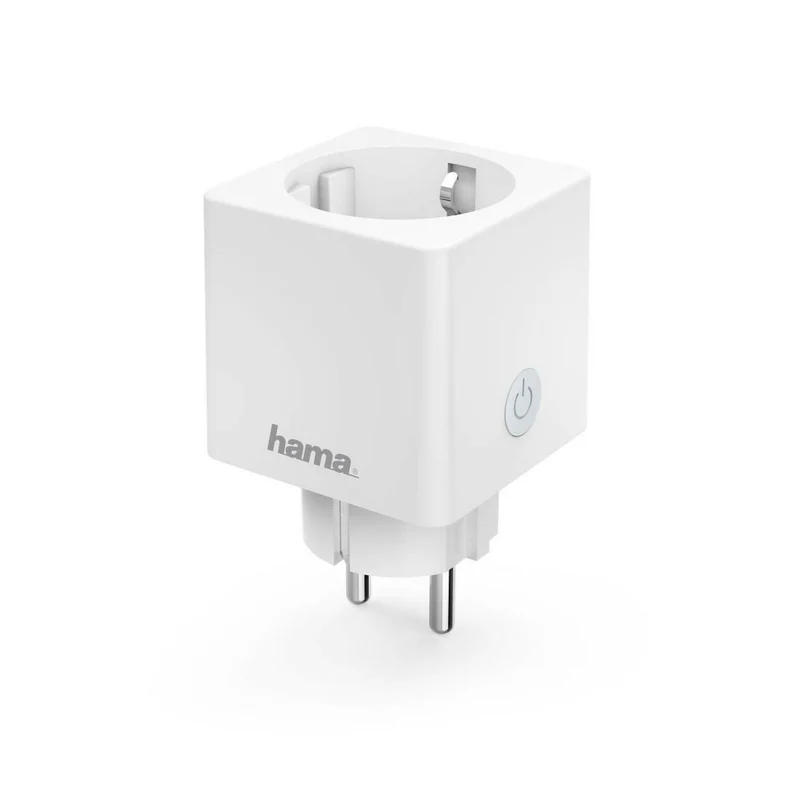 Hama WLAN-Steckdose Mini, 3680W, Smart Home, sprachgesteuert