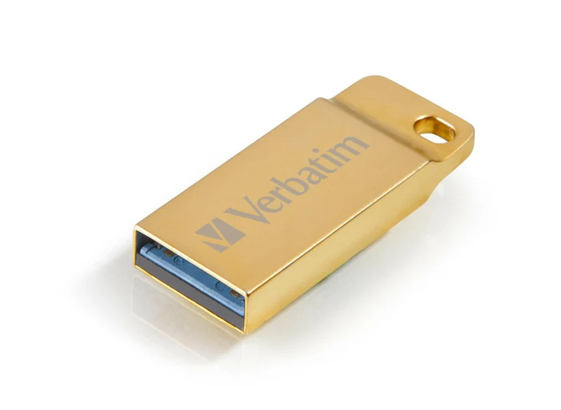 Verbatim Metal Executive USB 3.0 32GB Gold wasserdicht