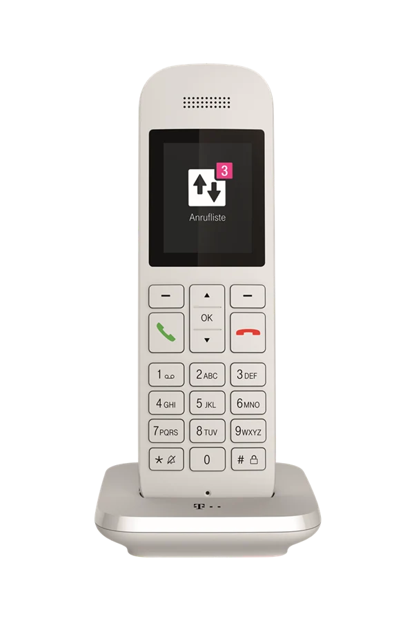 Telekom Speedphone 12 Schnurlos Telefon mit Ladeschale