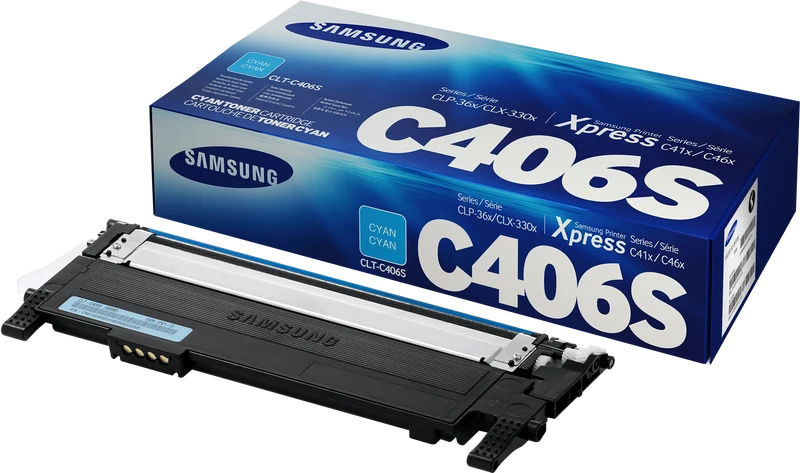 SAMSUNG ST984A Original Toner Cyan CLT-C406S - 1000 Seiten