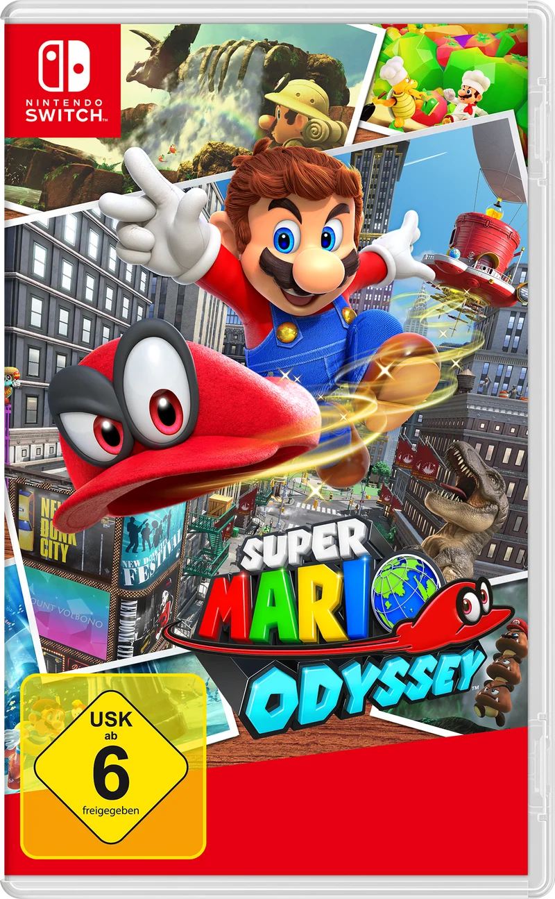 Nintendo Super Mario Odyssey - Switch Jump & Run Spiel