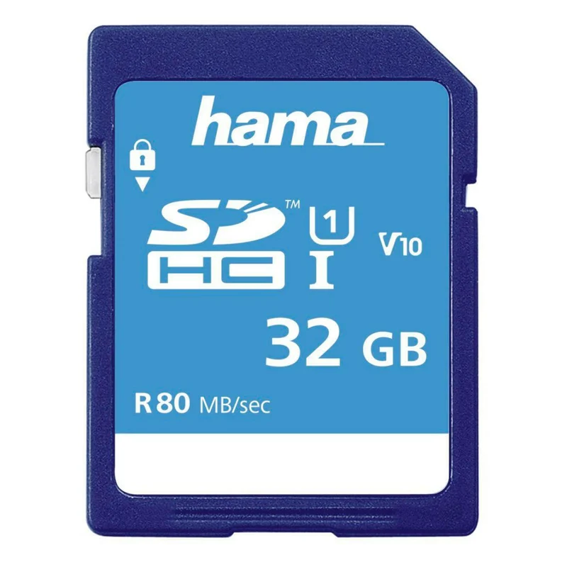 Hama SDHC Speicherkarte 32GB Class 10 UHS-I 80MB/s