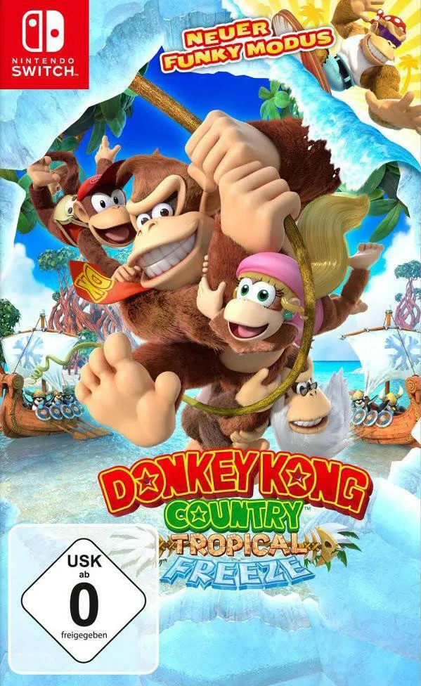Donkey Kong Country: Tropical Freeze - Nintendo Switch Spiel