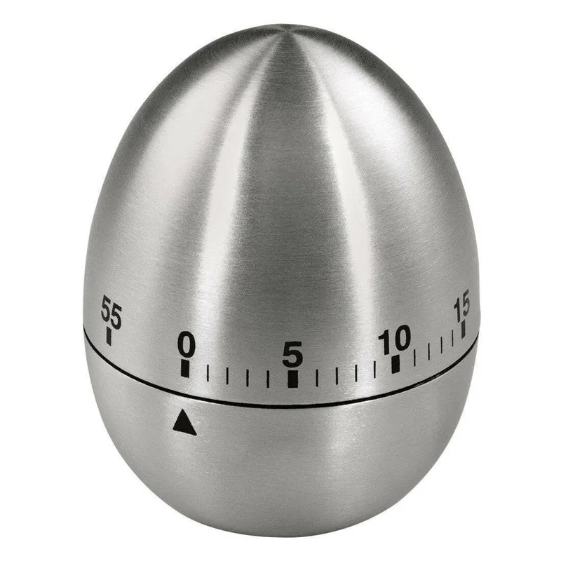 Xavax Edelstahl Küchenwecker mit Timer-Funktion, analog