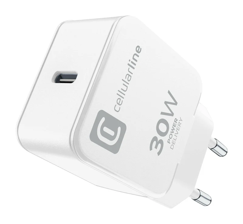 Cellularline USB-C 30W Fast Charge Ladegerät für Google