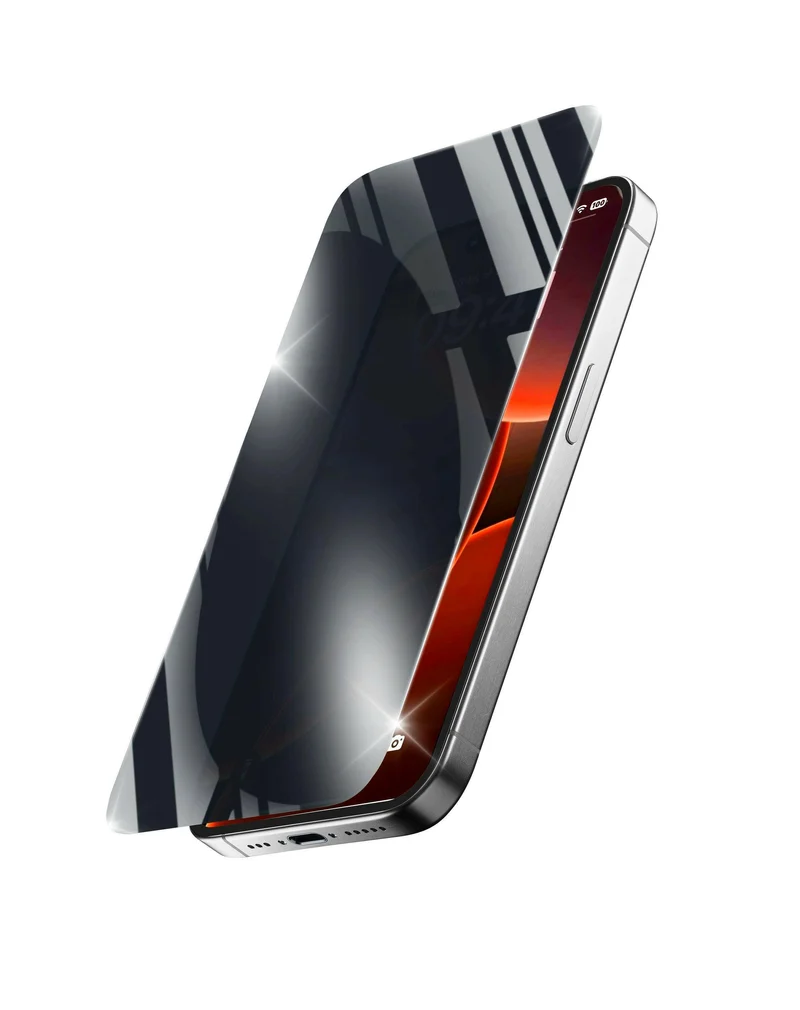 Cellularline Xtreme Glass Privacy Schutzglas iPhone 16 Pro
