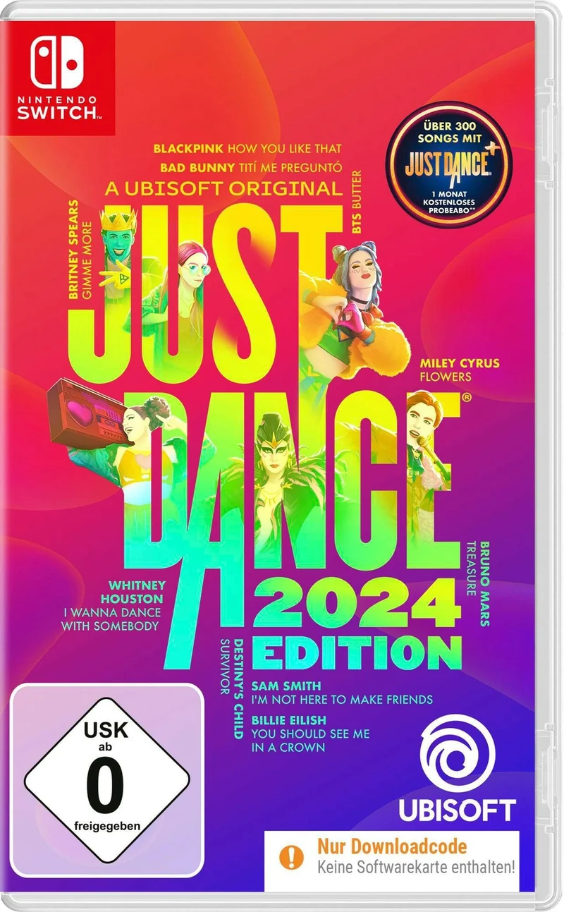 Nintendo Switch Just Dance 2024 - Familienspiel ohne