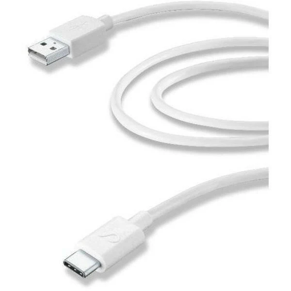 CellularLine 2m USB-C Kabel weiß für Smartphones