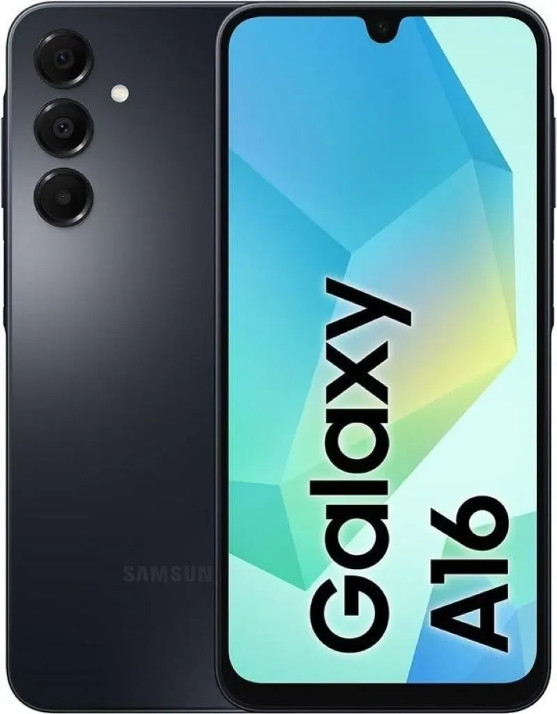 SAMSUNG Galaxy A16 Smartphone 128GB Schwarz, 90Hz AMOLED
