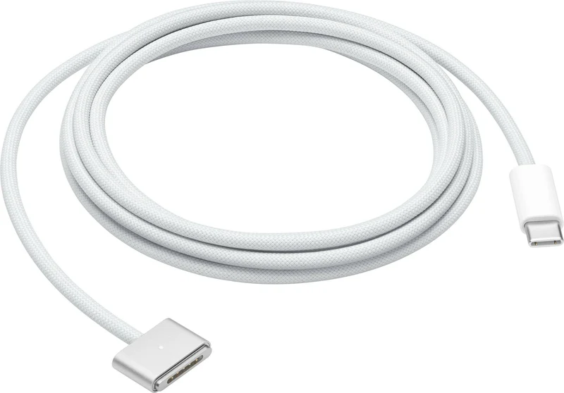 Apple USB‑C auf MagSafe 3 Kabel (2m) - Weiß - Weaving Design