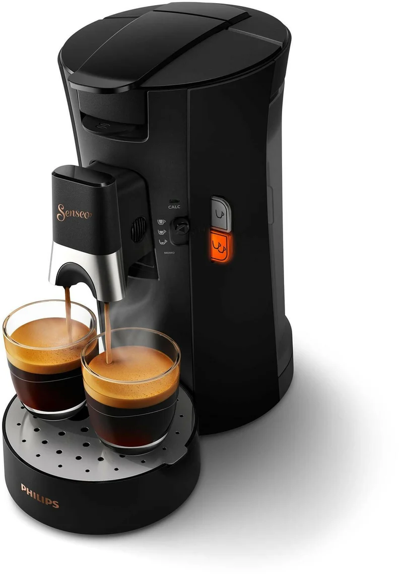 PHILIPS Senseo Select CSA240/60 Kaffeepadmaschine schwarz