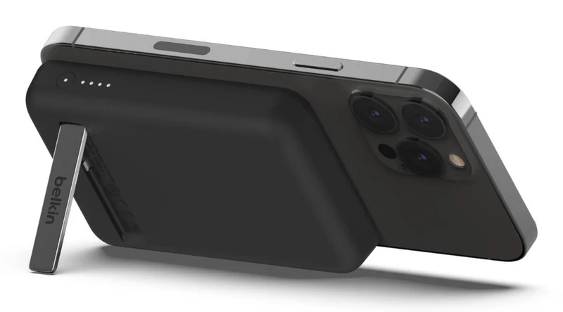 Belkin Magnetische 5000mAh Powerbank mit Ständer – Schwarz
