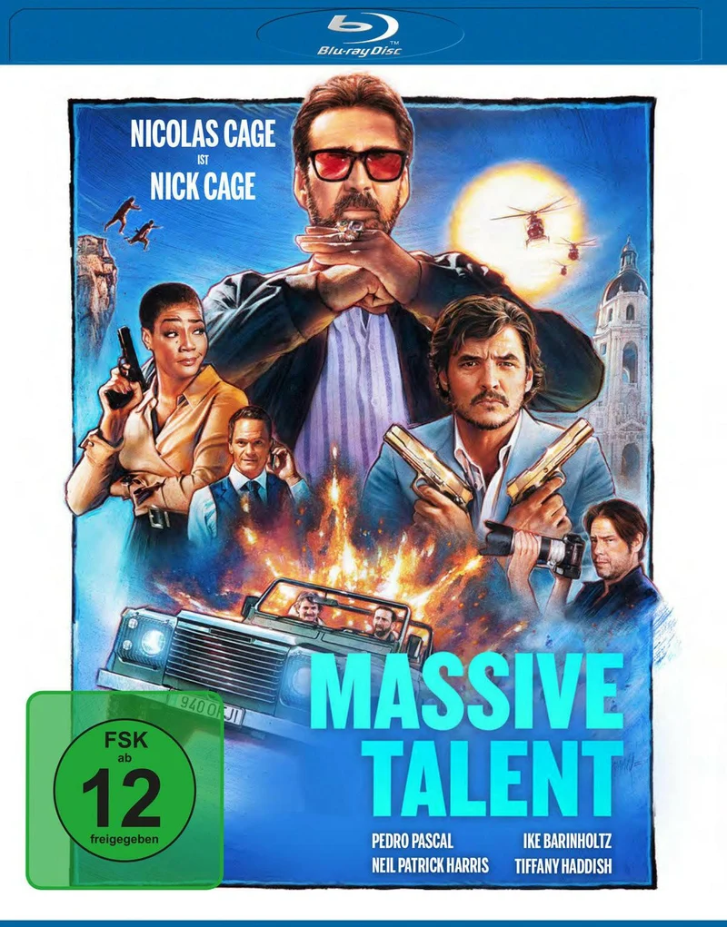 Massive Talent Blu-ray - Nicolas Cage, Komödie, Action