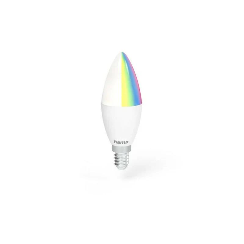Hama WLAN-LED Lampe E14 5,5W RGBW Kerze - Dimmbar (16M