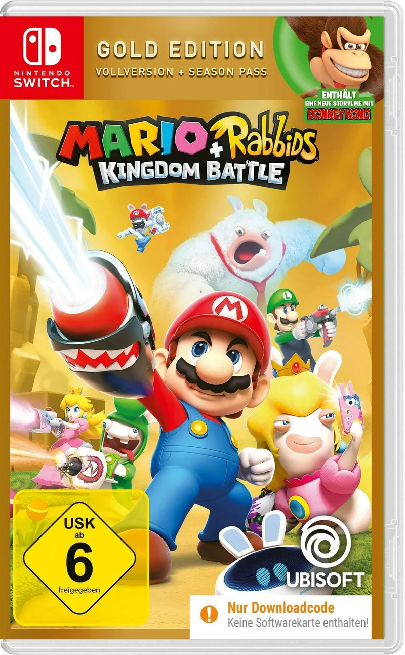Nintendo Mario Rabbids Gold Edition Switch Action Spiel