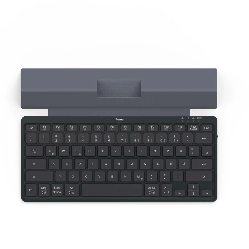 Hama Travel 600 Bluetooth Mini-Tastatur, kabellos, schwarz
