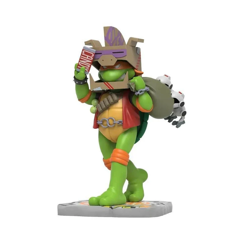 Mighty Jaxx Turtles Michelangelo Figur Halloween 5,2 cm